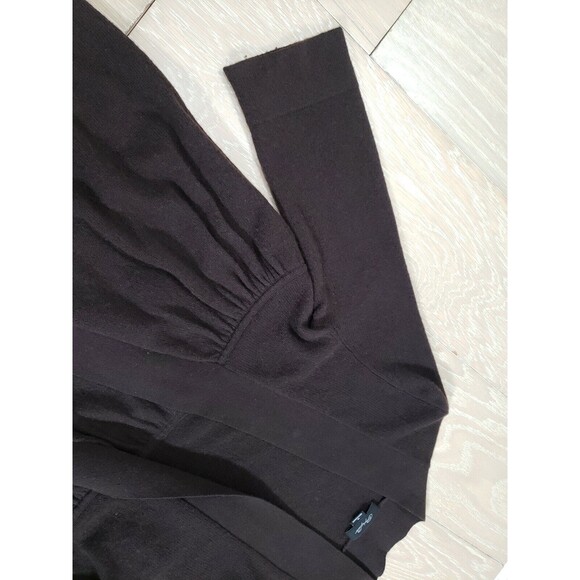 Christopher Fisher Cashmere Cardigan Brown Women's Medium Sweater Open Front - Picture 4 of 9